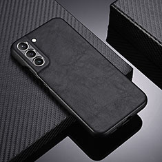 Funda Lujo Cuero Carcasa C06 para Samsung Galaxy S21 Plus 5G Negro