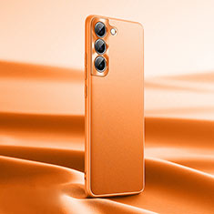 Funda Lujo Cuero Carcasa C07 para Samsung Galaxy S21 5G Naranja