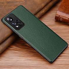 Funda Lujo Cuero Carcasa DL1 para Xiaomi Mi 11i 5G (2022) Verde