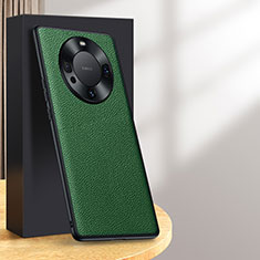 Funda Lujo Cuero Carcasa DL3 para Huawei Mate 60 Pro+ Plus Verde