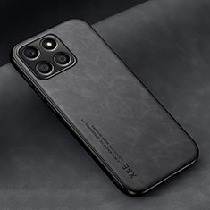 Funda Lujo Cuero Carcasa DY1 para Huawei Honor 70 Lite 5G Negro