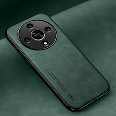 Funda Lujo Cuero Carcasa DY1 para Huawei Honor X9b 5G Verde