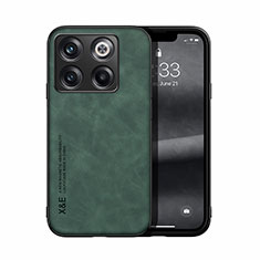 Funda Lujo Cuero Carcasa DY1 para OnePlus 10T 5G Verde