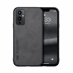 Funda Lujo Cuero Carcasa DY1 para OnePlus 9 5G Negro