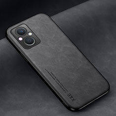 Funda Lujo Cuero Carcasa DY1 para Oppo Reno7 Lite 5G Negro