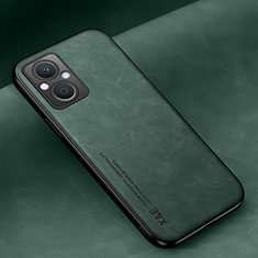 Funda Lujo Cuero Carcasa DY1 para Oppo Reno7 Z 5G Verde