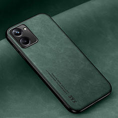 Funda Lujo Cuero Carcasa DY1 para Realme 10 4G Verde