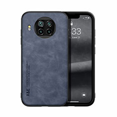 Funda Lujo Cuero Carcasa DY1 para Xiaomi Mi 10i 5G Azul