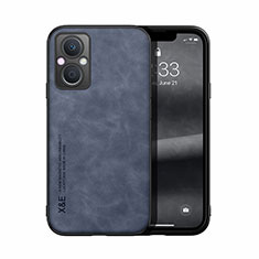 Funda Lujo Cuero Carcasa DY2 para Oppo Reno8 Z 5G Azul