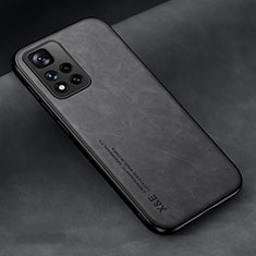 Funda Lujo Cuero Carcasa DY2 para Xiaomi Mi 11i 5G (2022) Negro