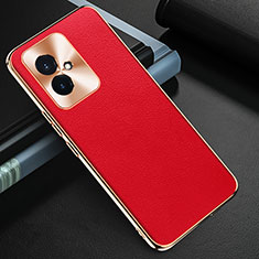 Funda Lujo Cuero Carcasa GS2 para Huawei Honor 100 5G Rojo