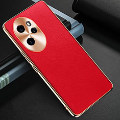 Funda Lujo Cuero Carcasa GS2 para Huawei Honor 100 Pro 5G Rojo
