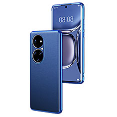 Funda Lujo Cuero Carcasa GS2 para Huawei P50 Pro Azul