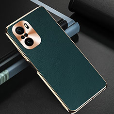 Funda Lujo Cuero Carcasa GS2 para Xiaomi Poco F3 5G Verde