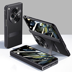 Funda Lujo Cuero Carcasa GS6 para OnePlus Open 5G Negro