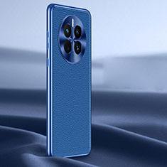 Funda Lujo Cuero Carcasa JB1 para Huawei Mate 50E Azul
