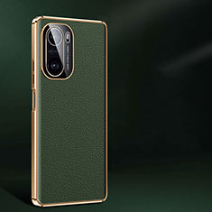 Funda Lujo Cuero Carcasa JB2 para Xiaomi Mi 11X 5G Verde