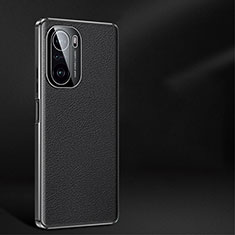 Funda Lujo Cuero Carcasa JB2 para Xiaomi Poco F3 5G Negro