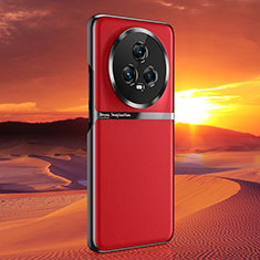 Funda Lujo Cuero Carcasa JB3 para Huawei Honor Magic5 5G Rojo