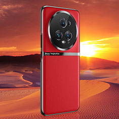 Funda Lujo Cuero Carcasa JB3 para Huawei Honor Magic5 Pro 5G Rojo