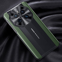 Funda Lujo Cuero Carcasa JB6 para Huawei Mate 50 RS Verde