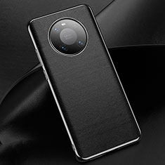 Funda Lujo Cuero Carcasa L02 para Huawei Mate 40E Pro 5G Negro