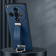 Funda Lujo Cuero Carcasa LD2 para Oppo Find X7 5G Azul