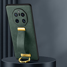 Funda Lujo Cuero Carcasa LD3 para Huawei Mate 50 RS Verde