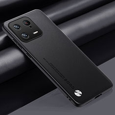 Funda Lujo Cuero Carcasa LS1 para Xiaomi Mi 13 5G Negro