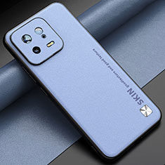 Funda Lujo Cuero Carcasa LS2 para Xiaomi Mi 13 Pro 5G Azul Claro