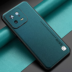 Funda Lujo Cuero Carcasa LS2 para Xiaomi Mi 13 Pro 5G Verde