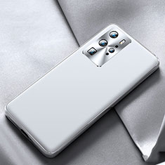 Funda Lujo Cuero Carcasa N07 para Huawei P40 Pro Blanco