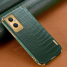 Funda Lujo Cuero Carcasa para Oppo F21s Pro 5G Verde