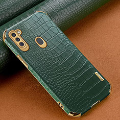 Funda Lujo Cuero Carcasa para Samsung Galaxy A11 Verde
