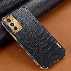 Funda Lujo Cuero Carcasa para Samsung Galaxy A25 5G Negro