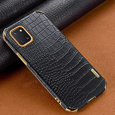Funda Lujo Cuero Carcasa para Samsung Galaxy A81 Negro