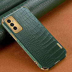 Funda Lujo Cuero Carcasa para Samsung Galaxy M23 5G Verde