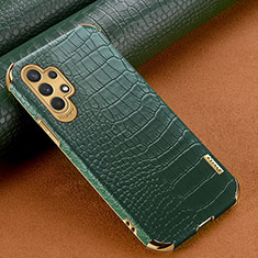 Funda Lujo Cuero Carcasa para Samsung Galaxy M32 5G Verde