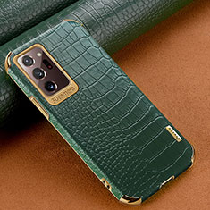 Funda Lujo Cuero Carcasa para Samsung Galaxy Note 20 Ultra 5G Verde