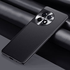 Funda Lujo Cuero Carcasa QK1 para OnePlus 11 5G Negro