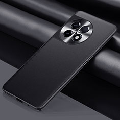 Funda Lujo Cuero Carcasa QK1 para OnePlus 11R 5G Negro