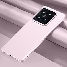 Funda Lujo Cuero Carcasa QK1 para Xiaomi Mi 14 5G Rosa