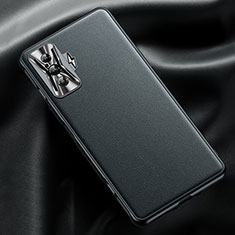 Funda Lujo Cuero Carcasa QK1 para Xiaomi Poco F4 GT 5G Negro