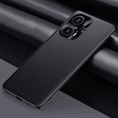 Funda Lujo Cuero Carcasa QK1 para Xiaomi Poco F5 5G Negro