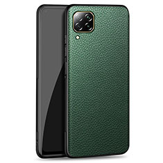 Funda Lujo Cuero Carcasa R01 para Huawei Nova 6 SE Verde
