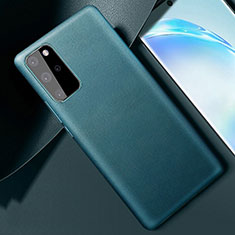 Funda Lujo Cuero Carcasa R01 para Samsung Galaxy S20 Plus 5G Verde