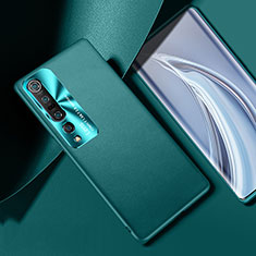 Funda Lujo Cuero Carcasa R01 para Xiaomi Mi 10 Pro Verde