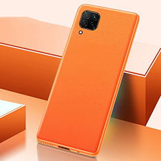 Funda Lujo Cuero Carcasa R02 para Huawei Nova 6 SE Naranja