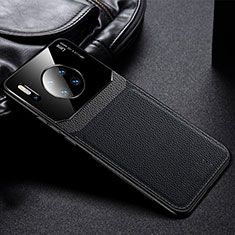 Funda Lujo Cuero Carcasa R04 para Huawei Mate 30 5G Negro