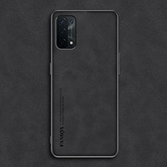 Funda Lujo Cuero Carcasa S01 para OnePlus Nord N200 5G Negro